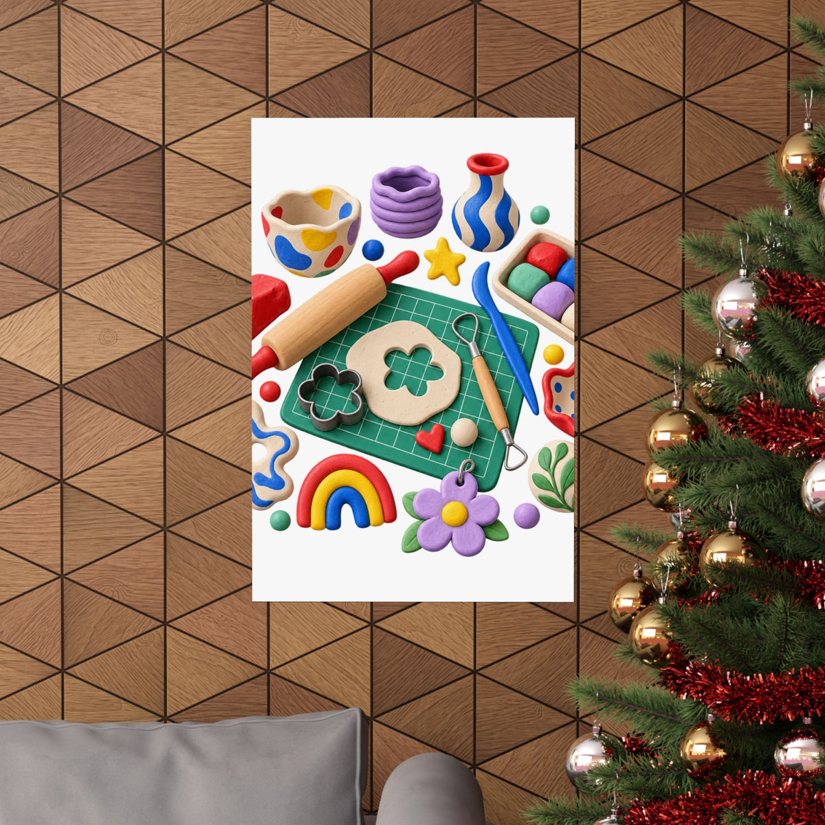 Miniature Clay Sculpting Workshop Poster