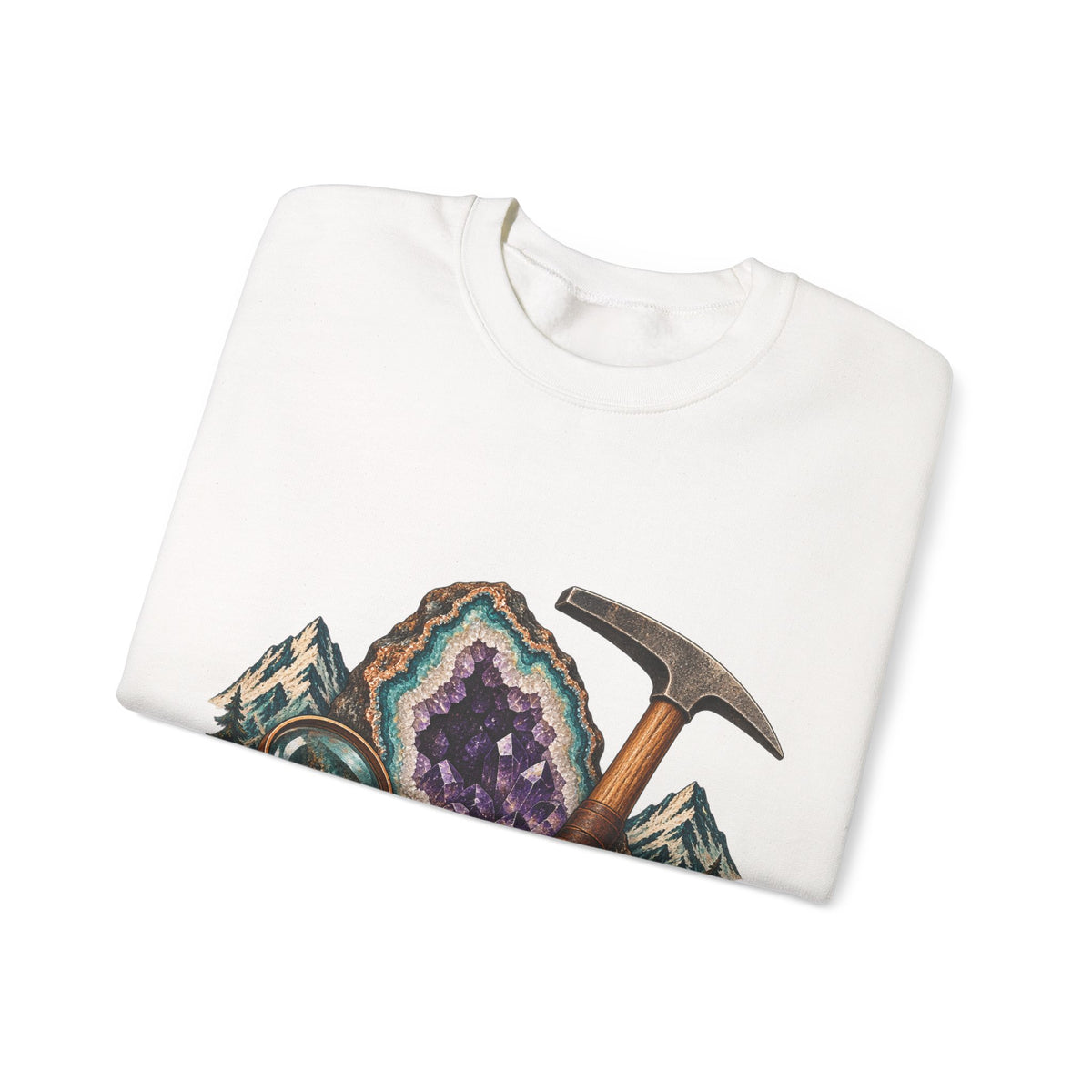 Vintage Geode and Rockhounding Field Kit Sweatshirt
