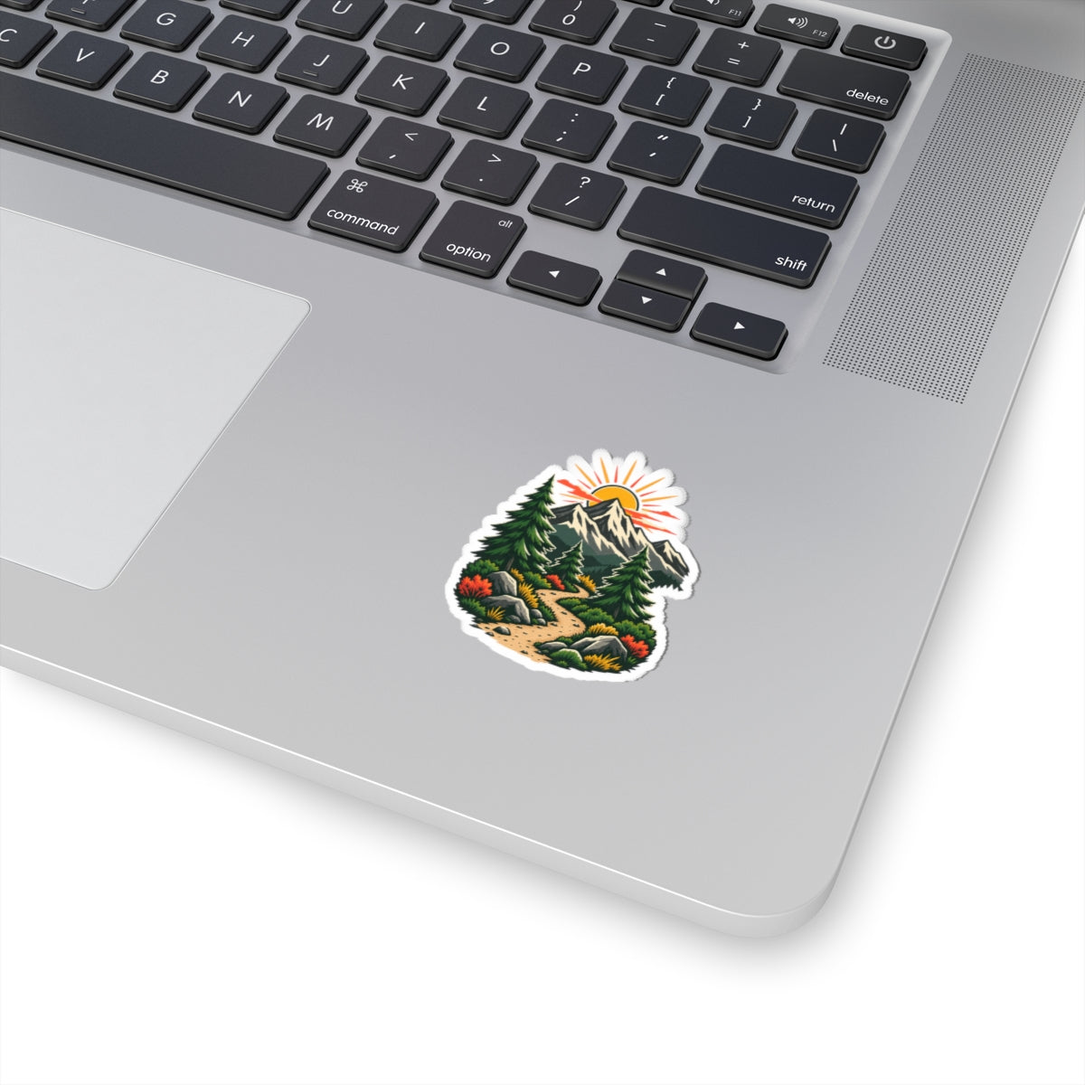 Sunrise Mountain Trail Outdoor Adventure Sticker