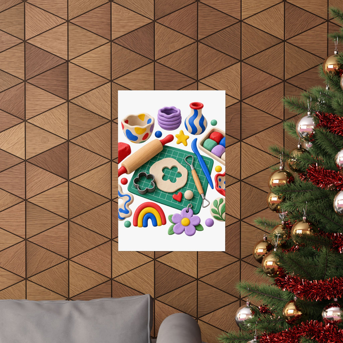 Miniature Clay Sculpting Workshop Poster