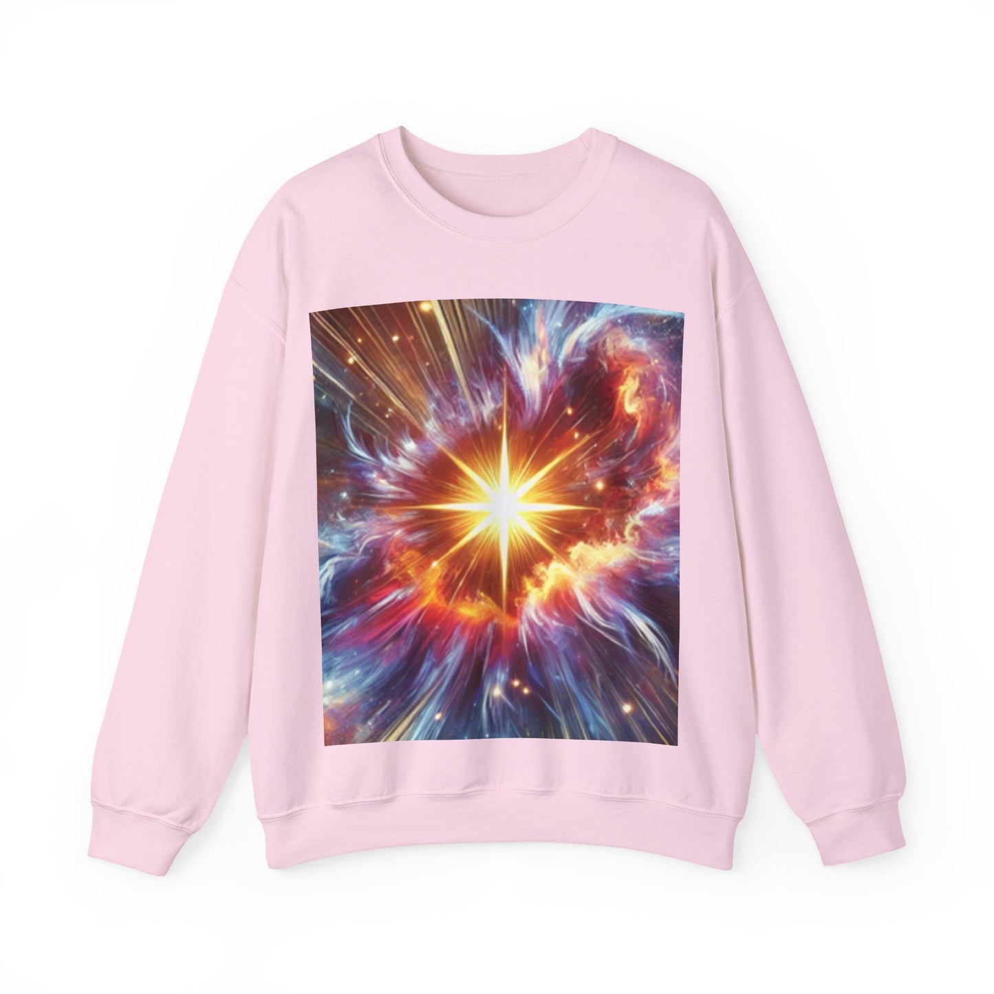 Cosmic Starburst Energy Abstract Space Crew Sweatshirt Gift