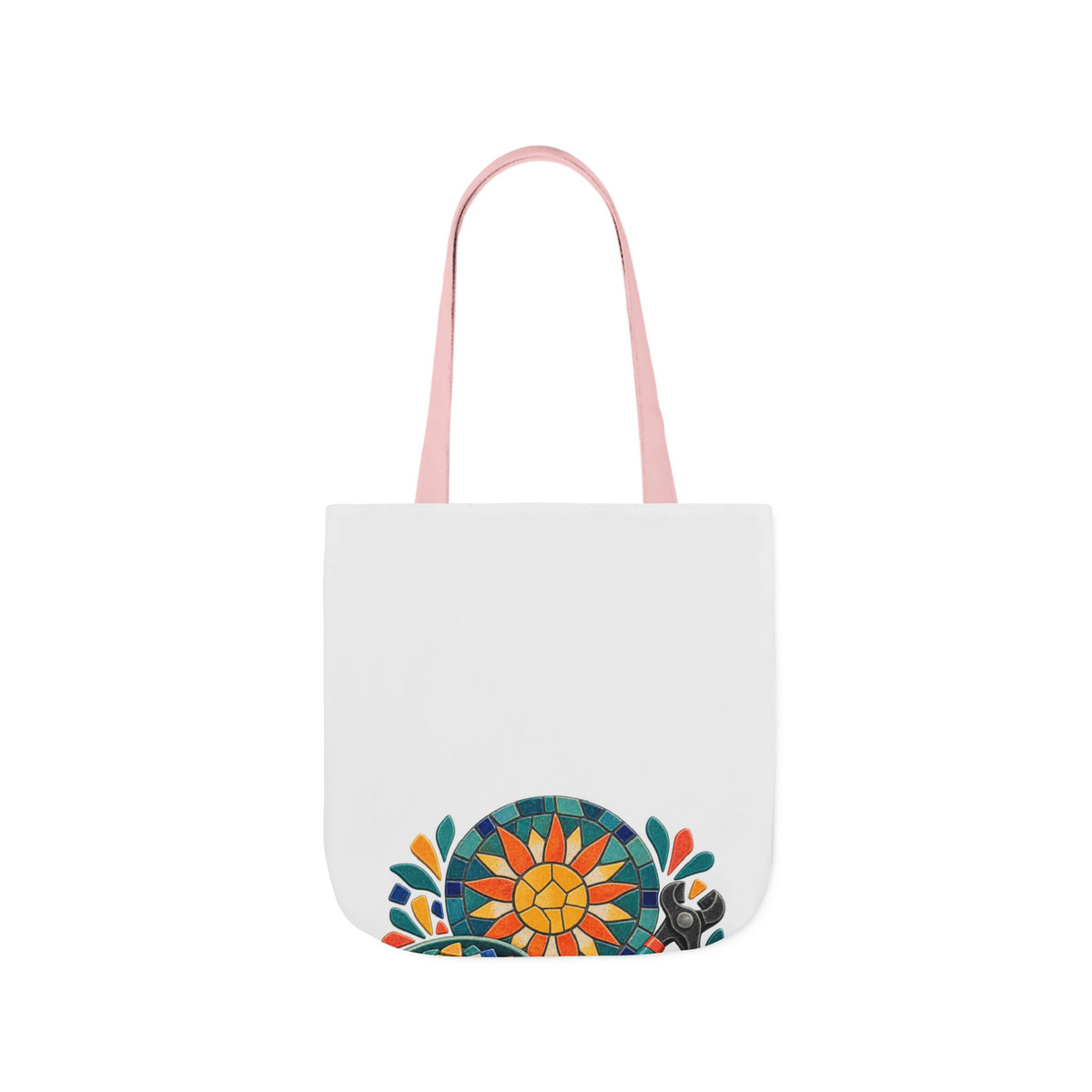 Sunburst Mosaic Making Workshop Tote Bag