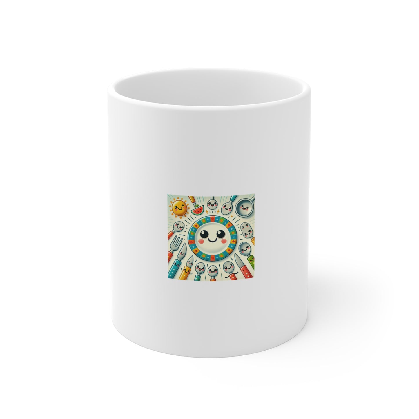 Happy Little Kitchen Club Kawaii Food Lover Coffee Mug Kitchen Gift