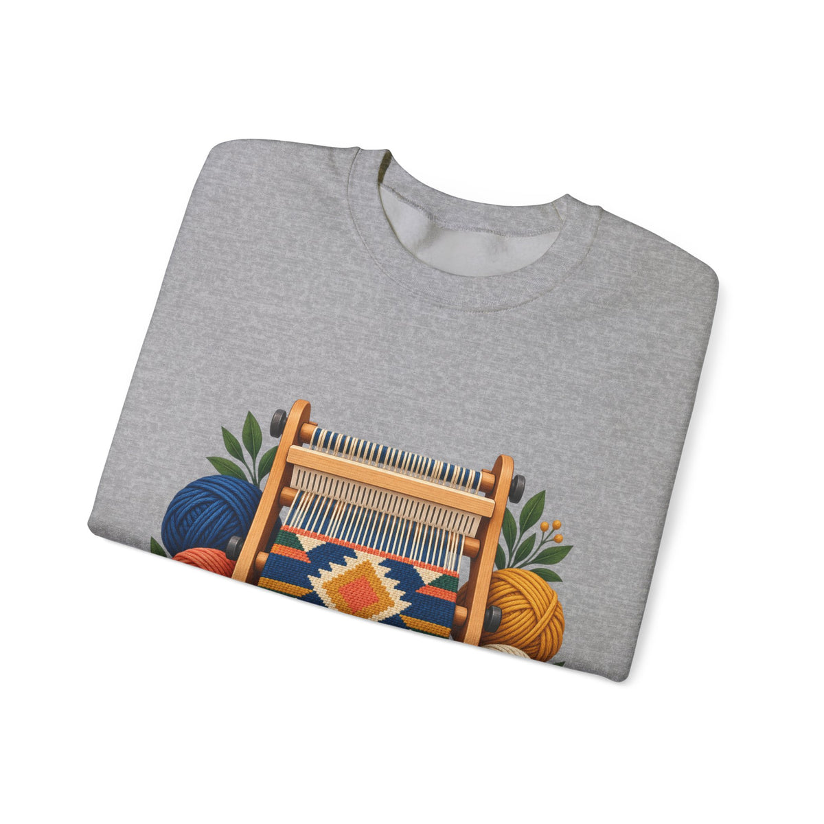 Geometric Hand Weaving Workshop Sweatshirt