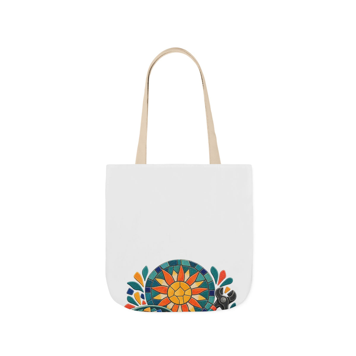 Sunburst Mosaic Making Workshop Tote Bag