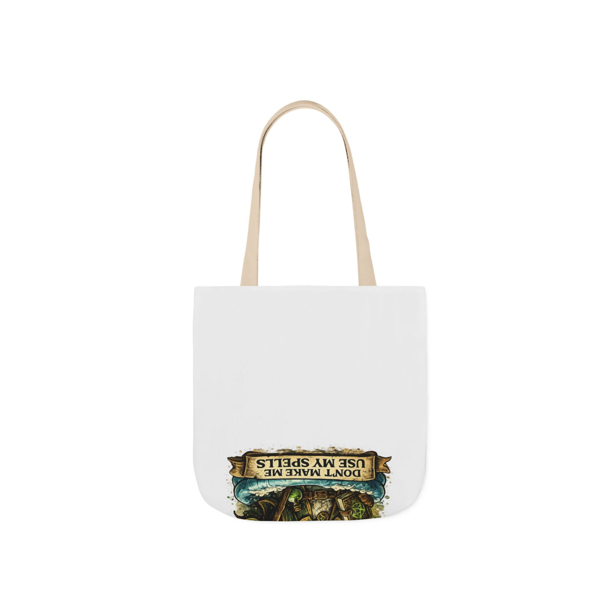Crazy Cat Wizard Funny Fantasy Magic Tote Bag