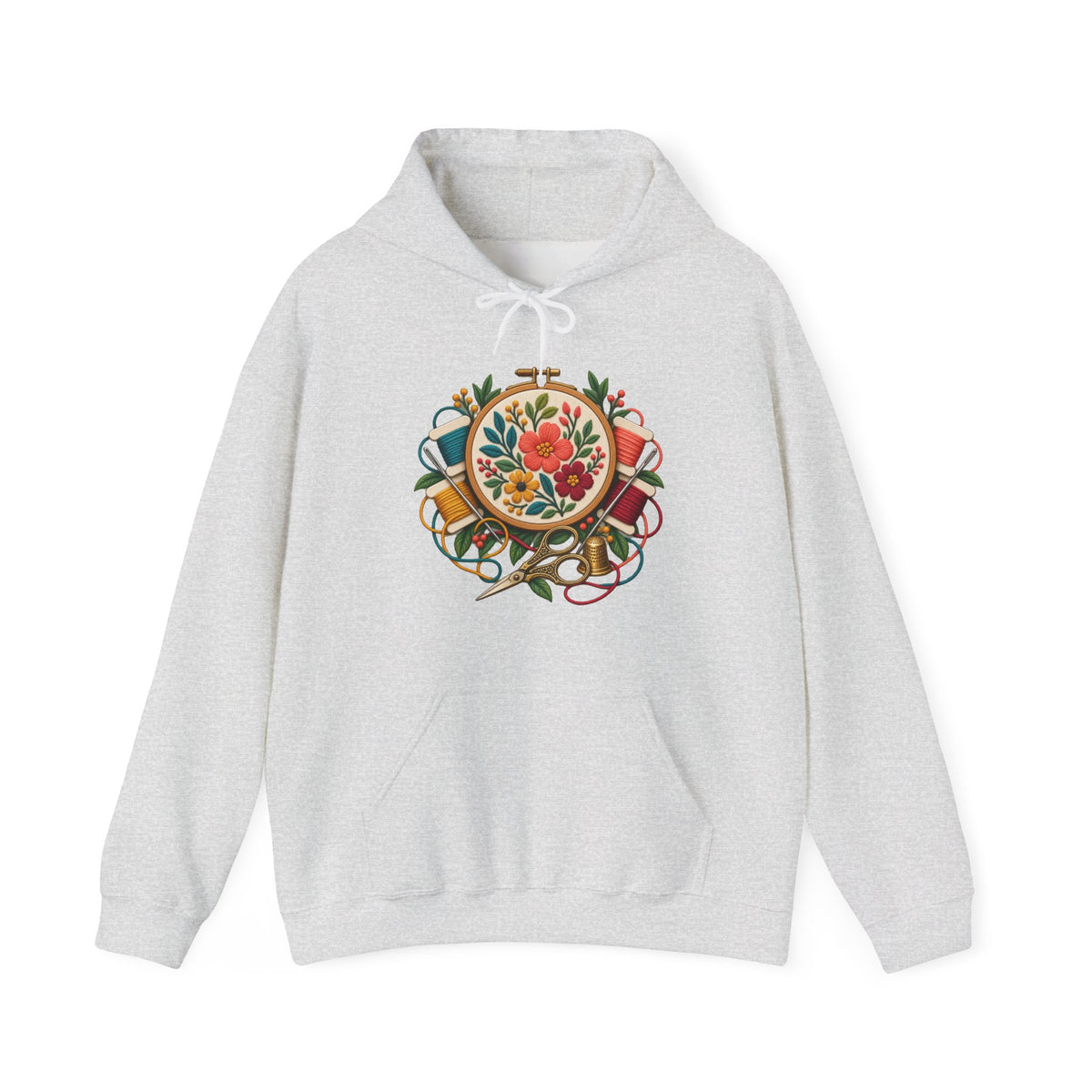 Botanical Embroidery Workshop Hoodie