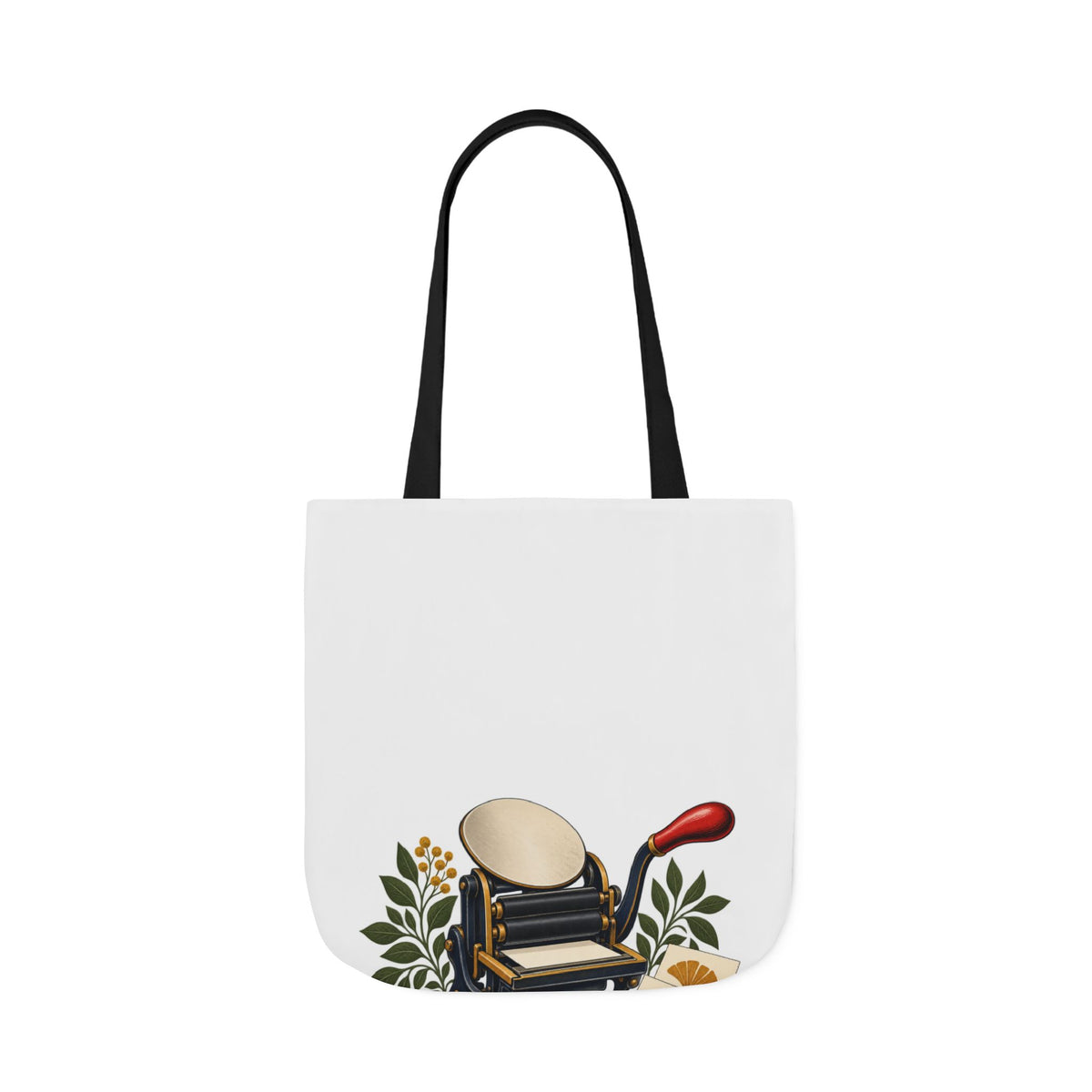 Botanical Letterpress Printshop Tote Bag