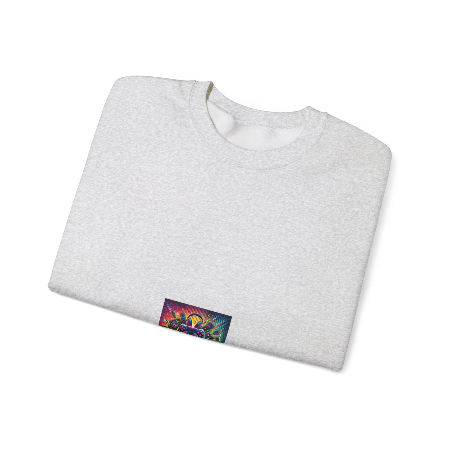 Neon Gamer Energy Retro Arcade Gaming Sweatshirt Gift
