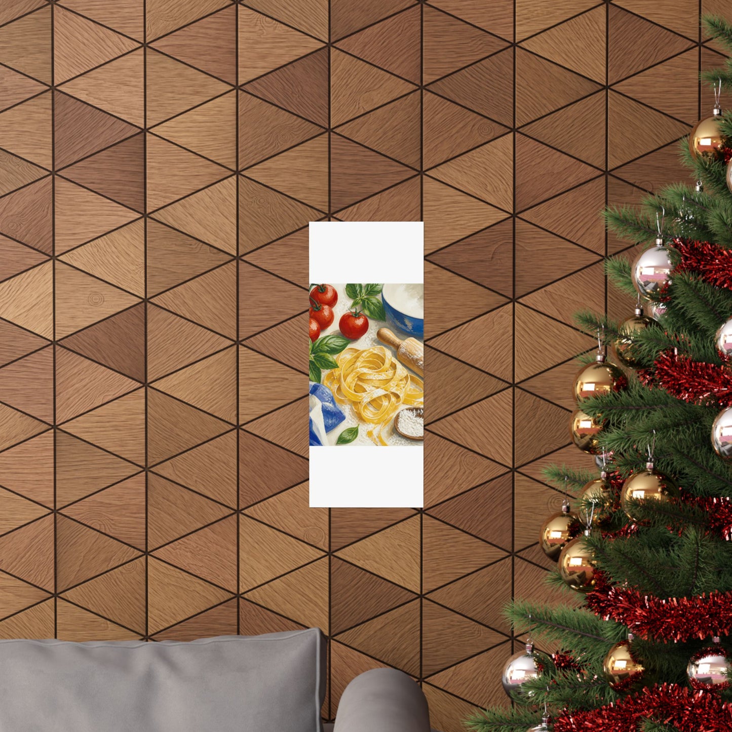 Fresh Pasta Making Kitchen Art Poster