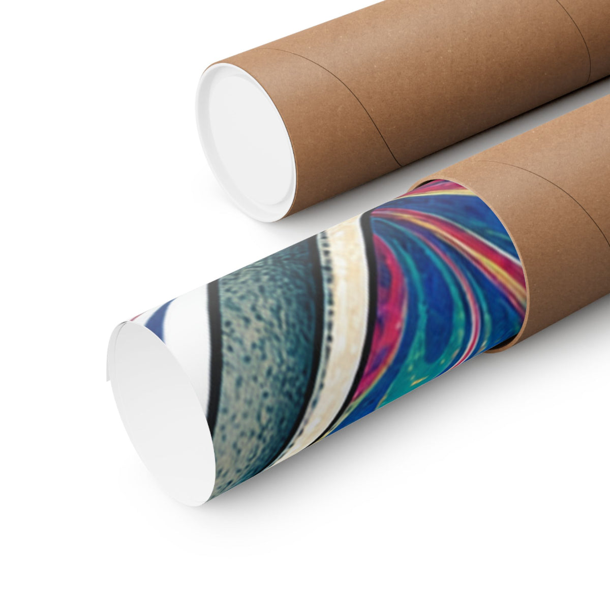 Colorful Paper Marbling Workshop Poster