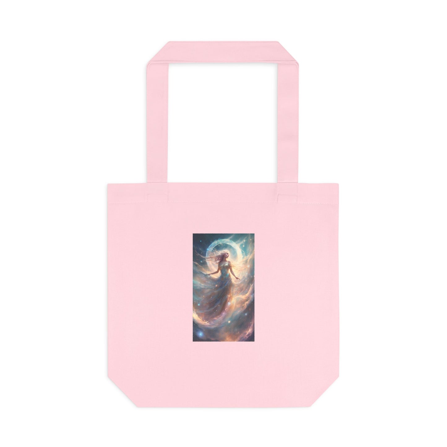 Moonlit Celestial Dancer Fantasy Portrait Tote Bag