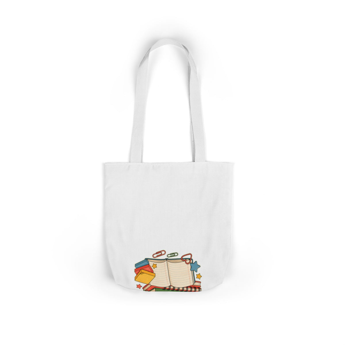 Apple Pencil Desk Stack Back To School Tote Bag