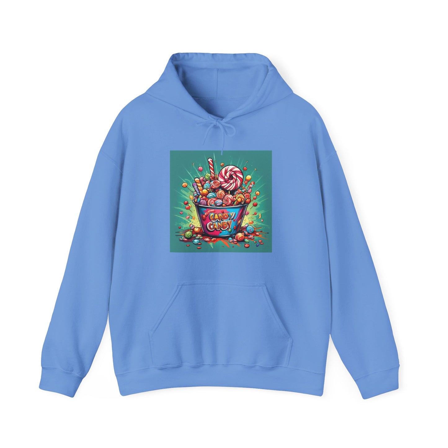 Holiday Candy Bucket Sweets Gift Art Hoodie
