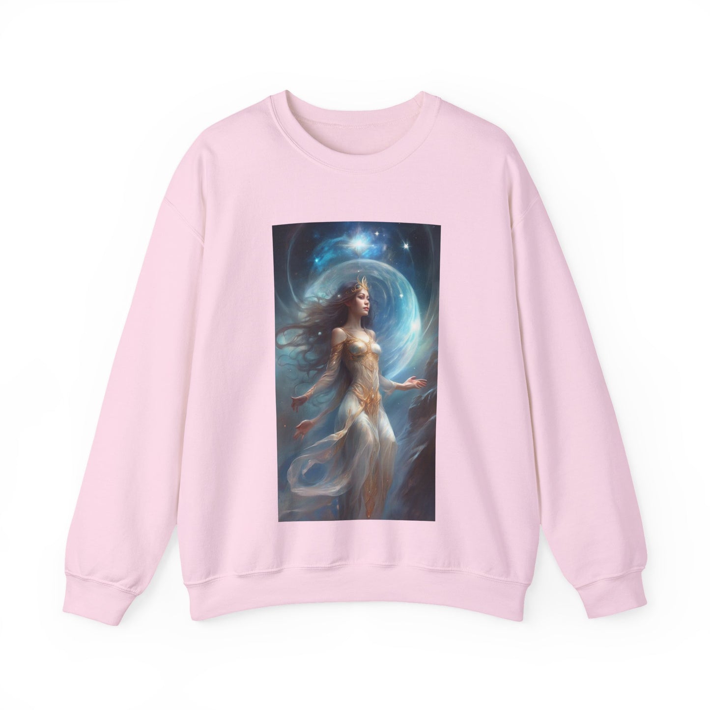 Lunar Celestial Queen Fantasy Portrait Sweatshirt