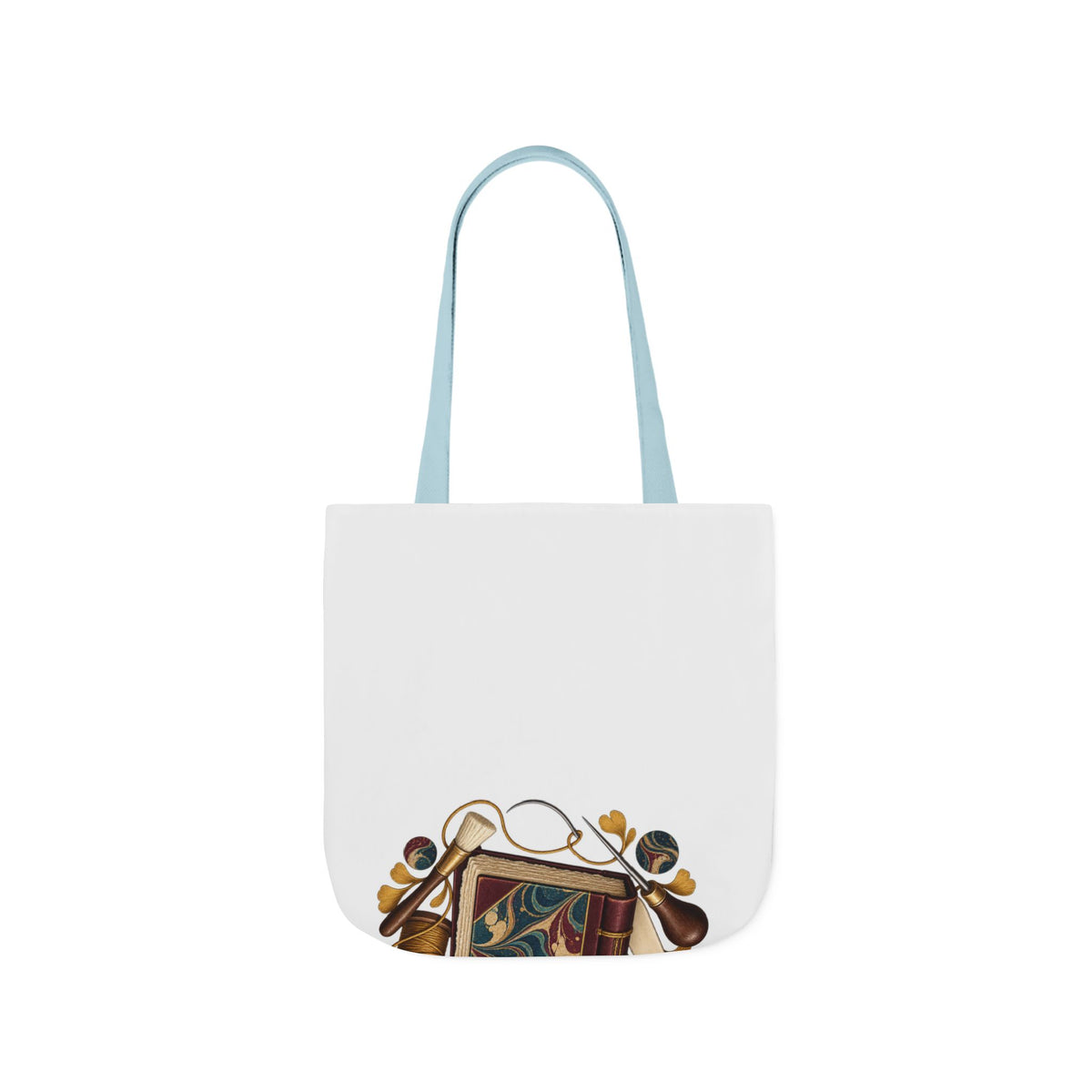 Traditional Marbled Bookbinding Workshop Tote Bag