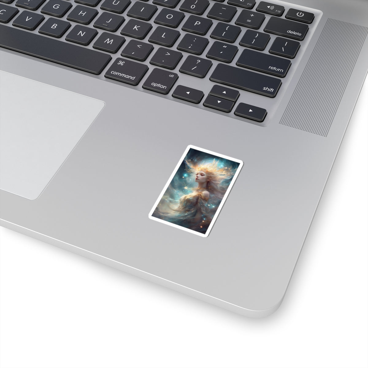 Solar Celestial Spirit Fantasy Portrait Sticker