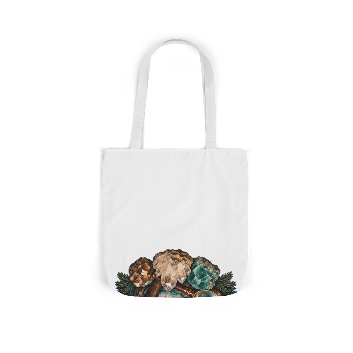 Vintage Geode and Rockhounding Field Kit Tote Bag