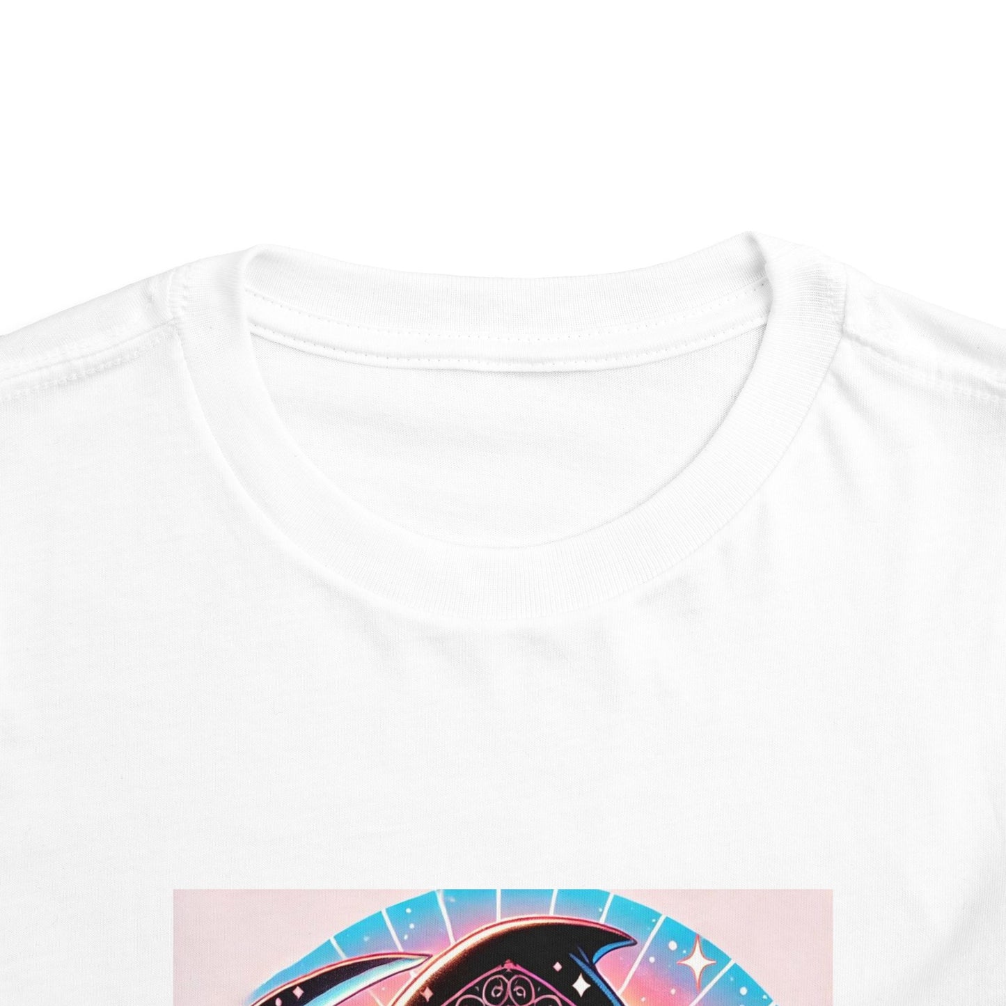 Grim Reaper with Ice Cream Kawaii Anime Toddler Tee - Adorable Short Sleeve Shirt for Kids - Fun & Stylish Gift Idea!