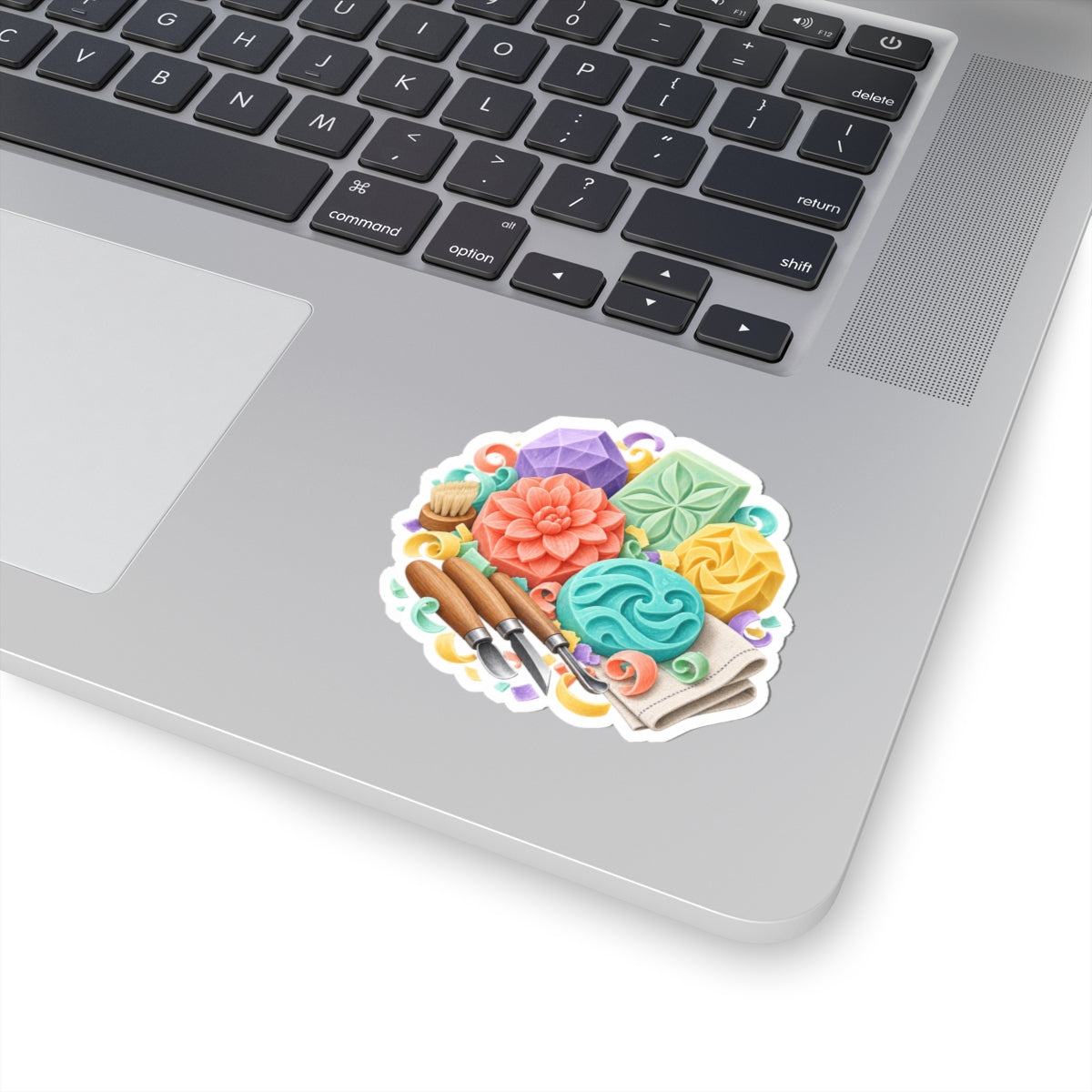 Colorful Soap Carving Workshop Sticker