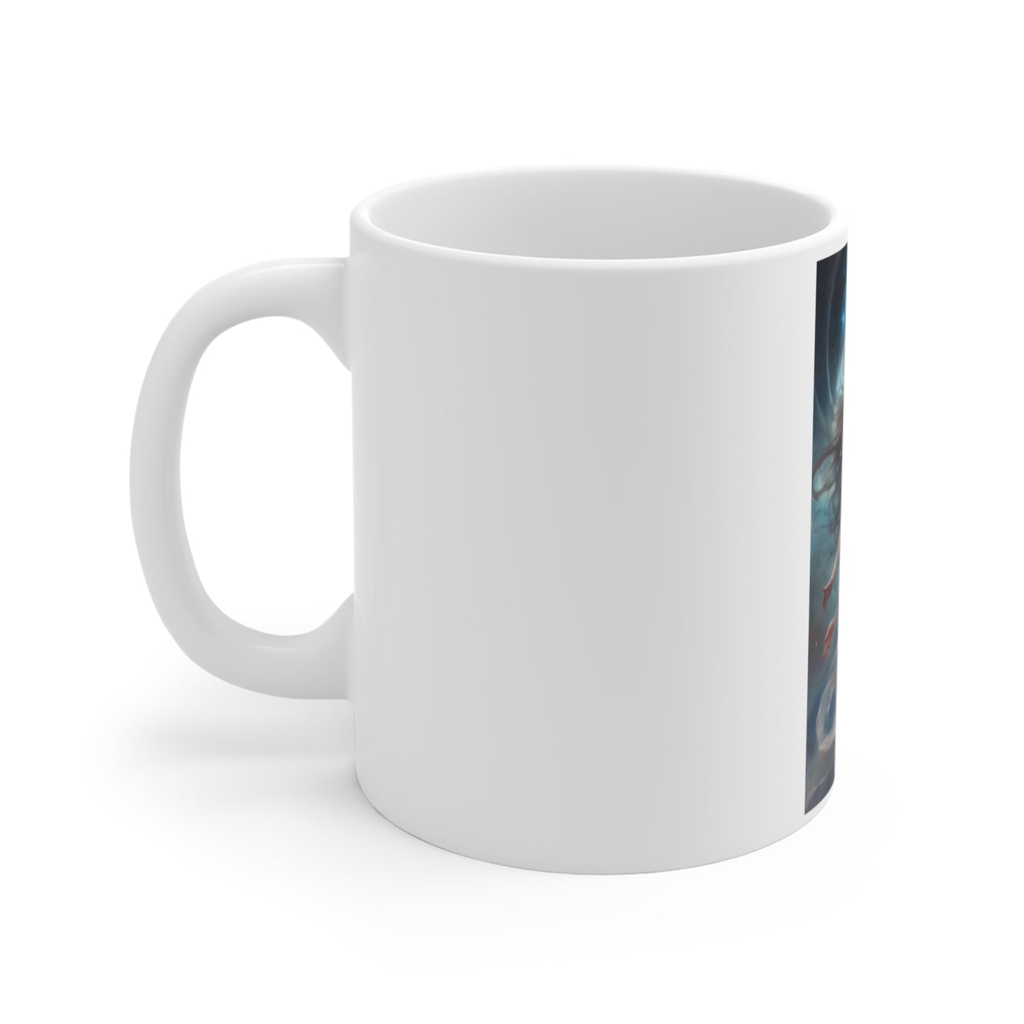 Lunar Celestial Queen Fantasy Portrait Coffee Mug
