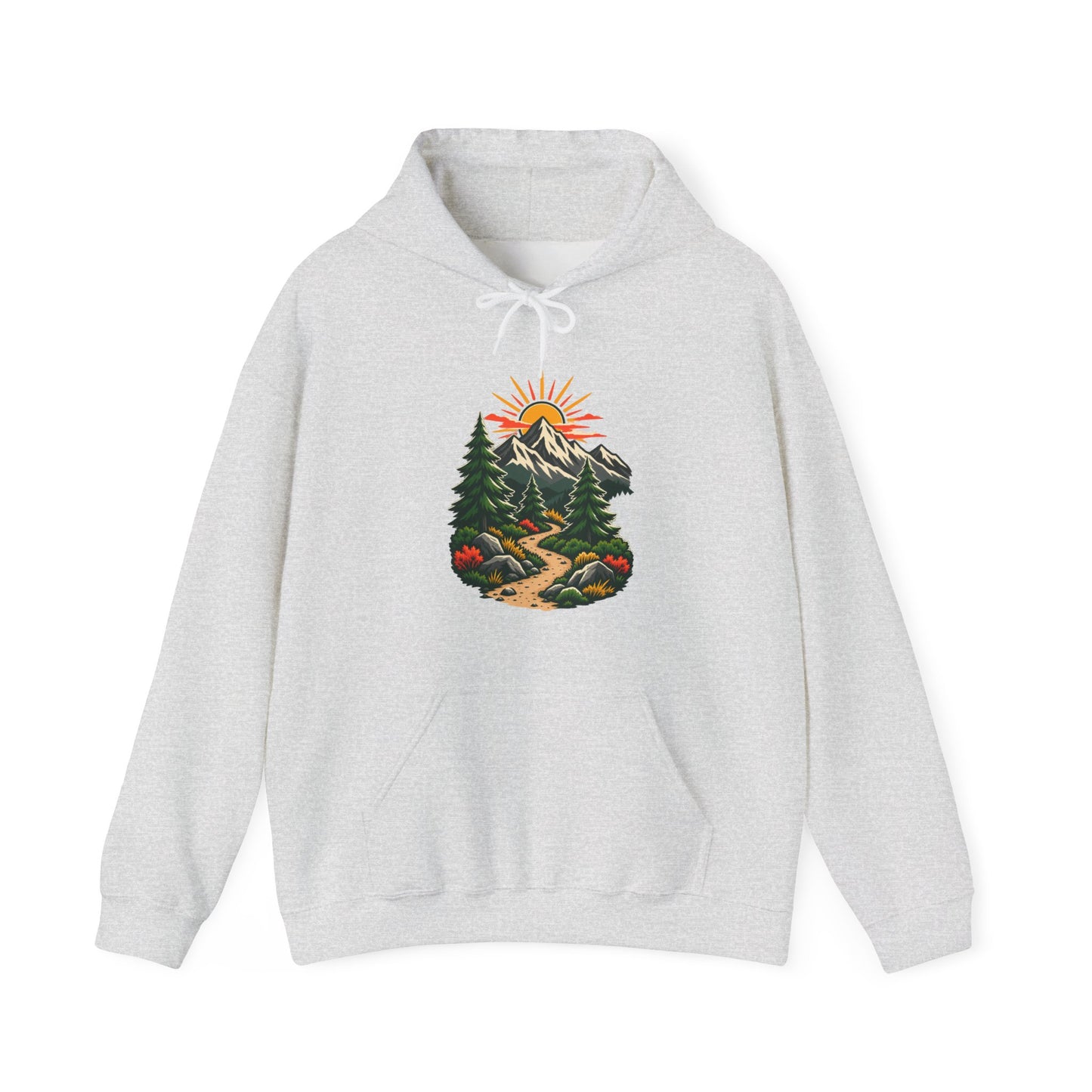 Sunrise Mountain Trail Outdoor Adventure Hoodie