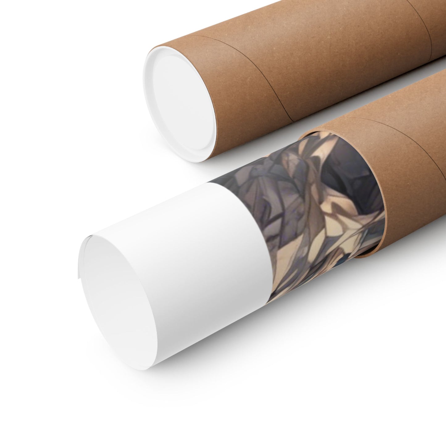 Recycling Rescue Anime Heroine Eco Street Art Poster