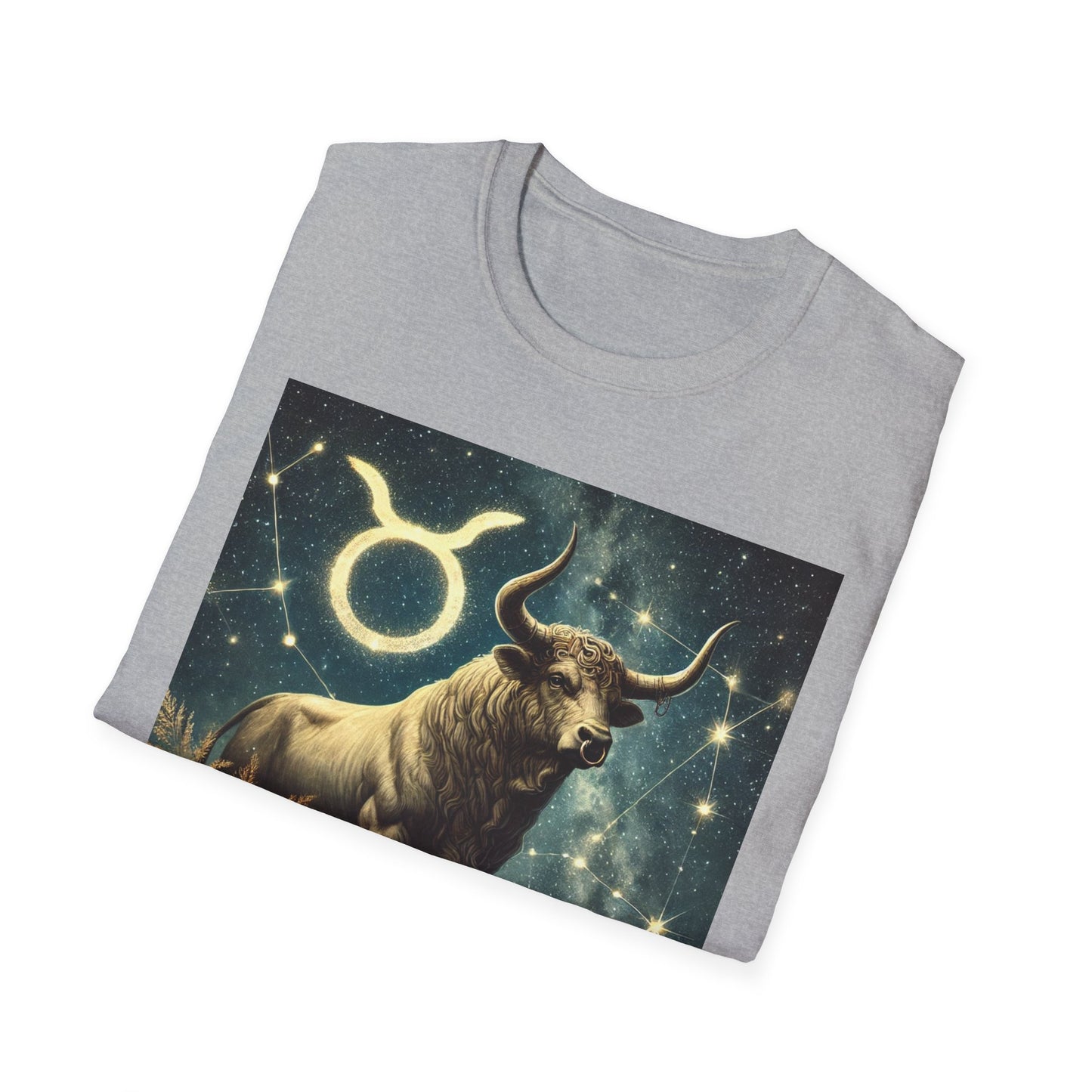 Taurus Bull Unisex T-Shirt, Zodiac Tee, Astrology Clothing, Bull Shirt, Horoscope Top