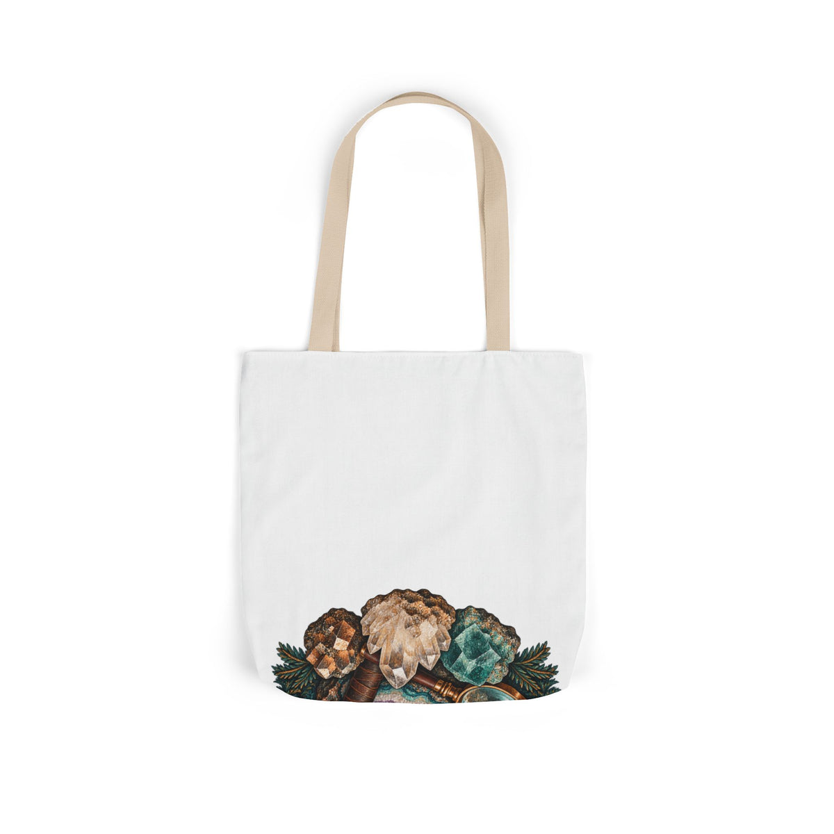 Vintage Geode and Rockhounding Field Kit Tote Bag