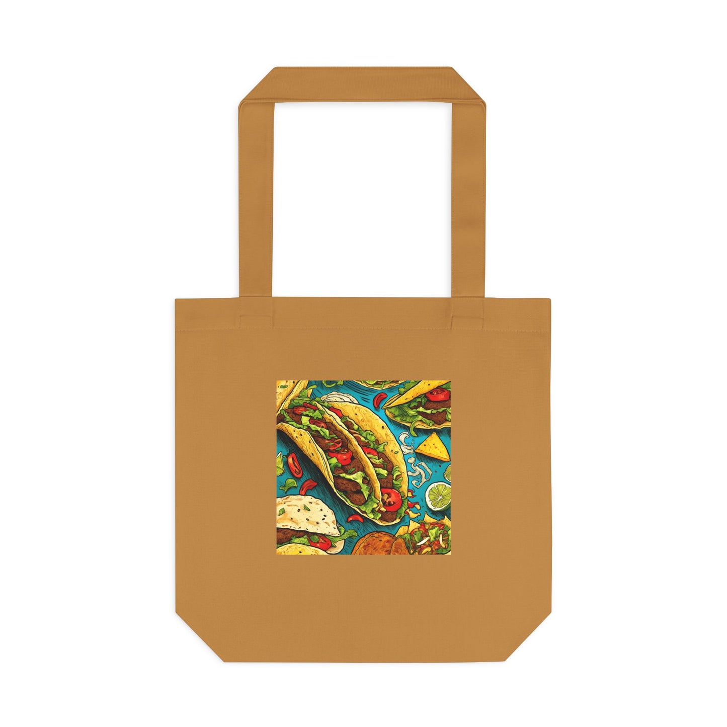 Taco Party Pattern Foodie Gift Art Tote Bag