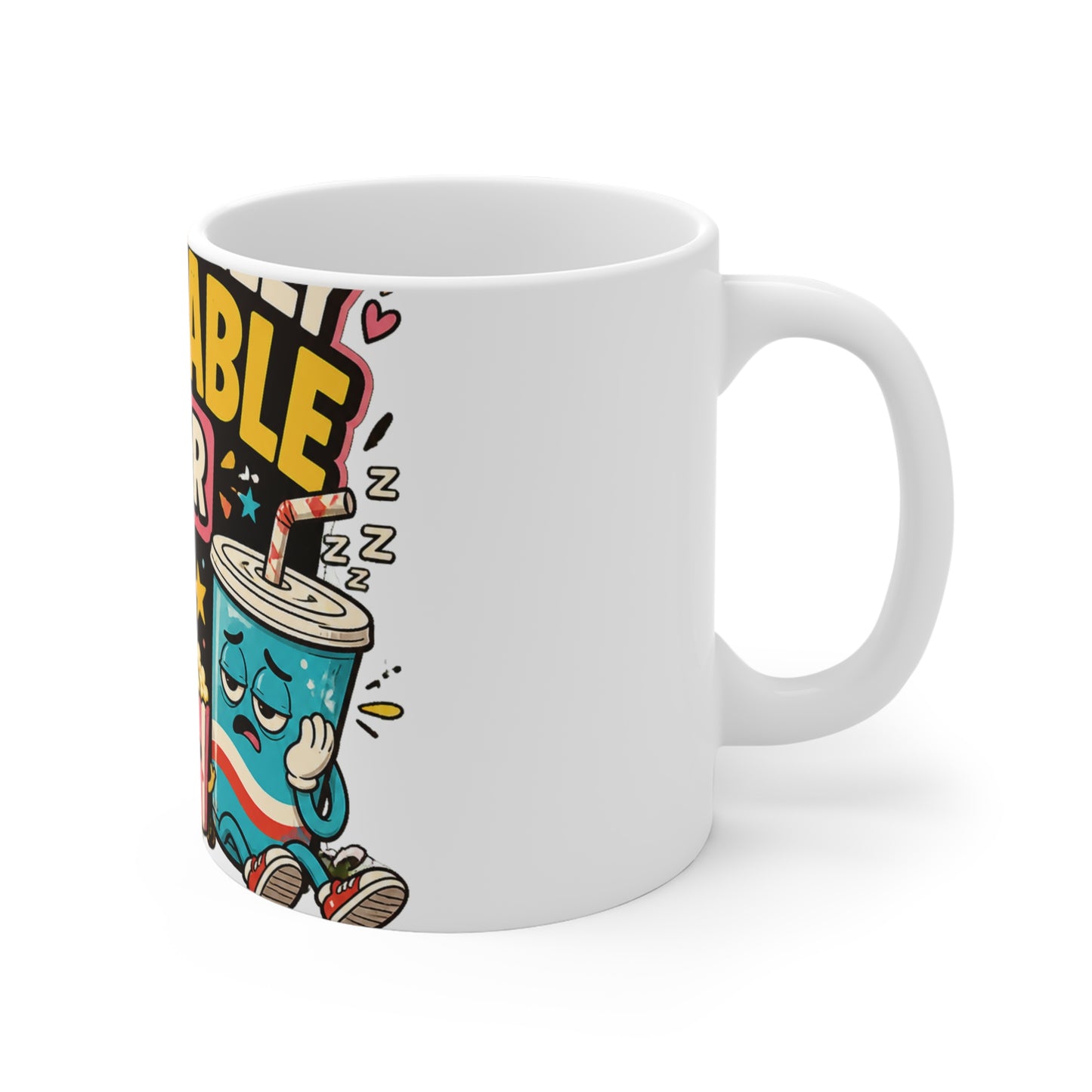 Emotionally Available For Snacks Funny Snack Mug