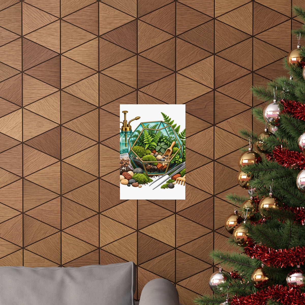 Fern Terrarium Building Workshop Poster