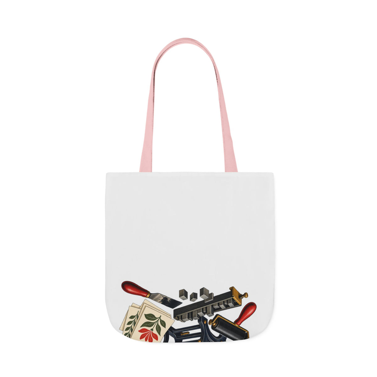 Botanical Letterpress Printshop Tote Bag