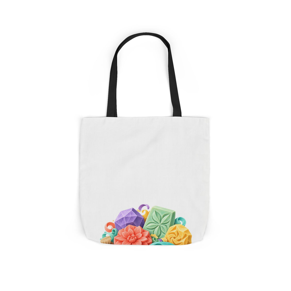 Colorful Soap Carving Workshop Tote Bag
