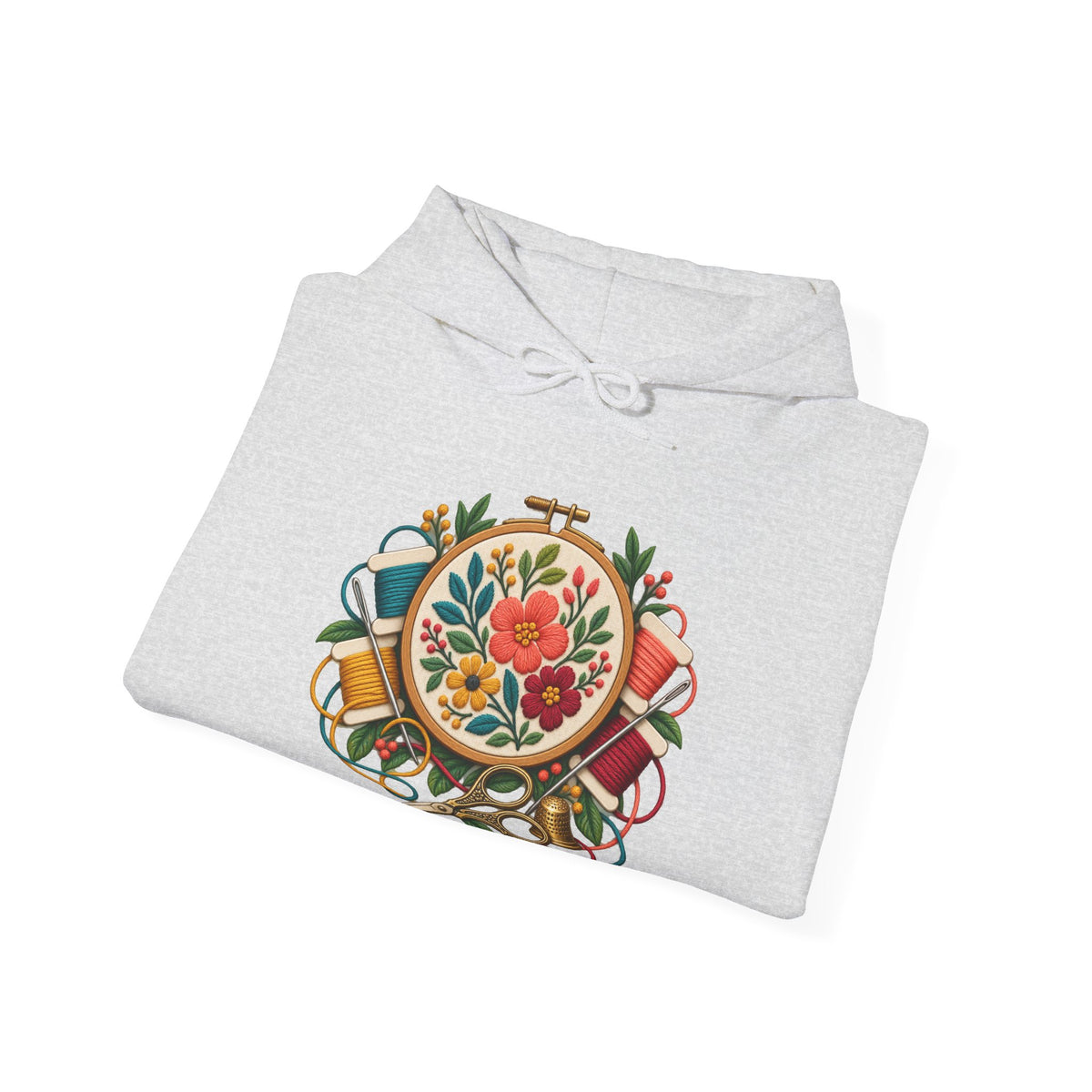 Botanical Embroidery Workshop Hoodie