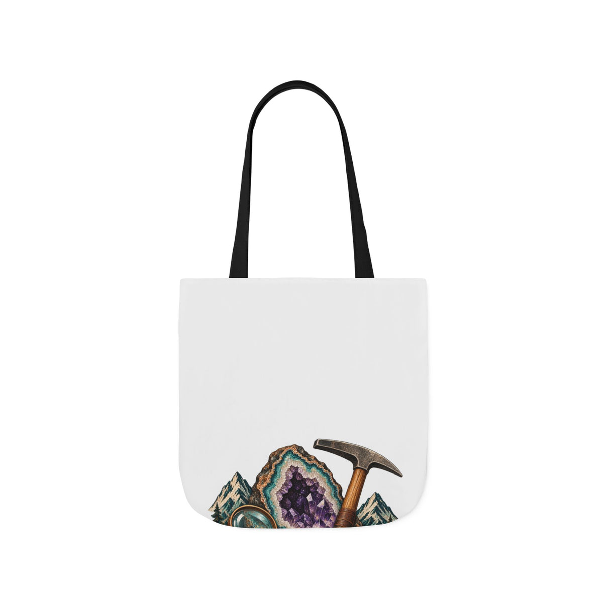 Vintage Geode and Rockhounding Field Kit Tote Bag