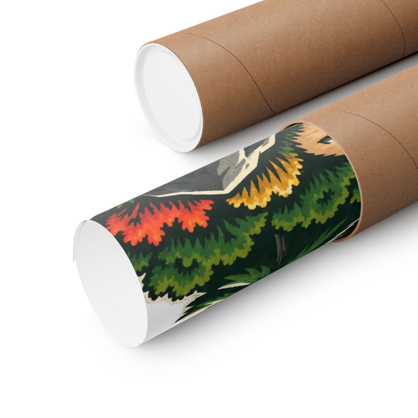 Sunrise Mountain Trail Outdoor Adventure Poster