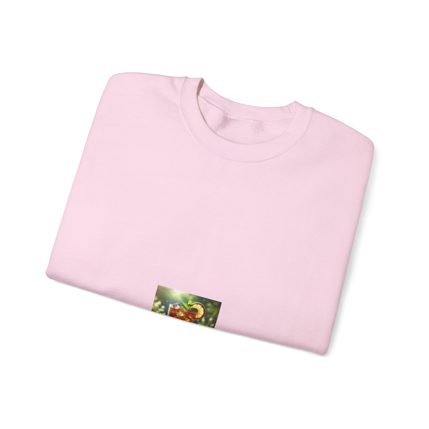 Sunlit Iced Tea Lemon Mint Soft Summer Drink Sweatshirt