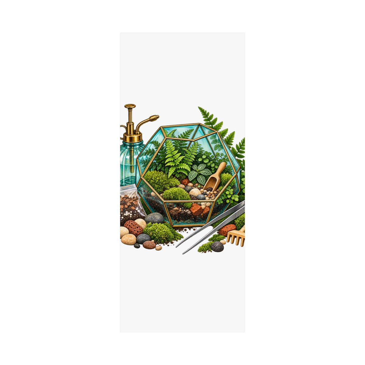 Fern Terrarium Building Workshop Poster
