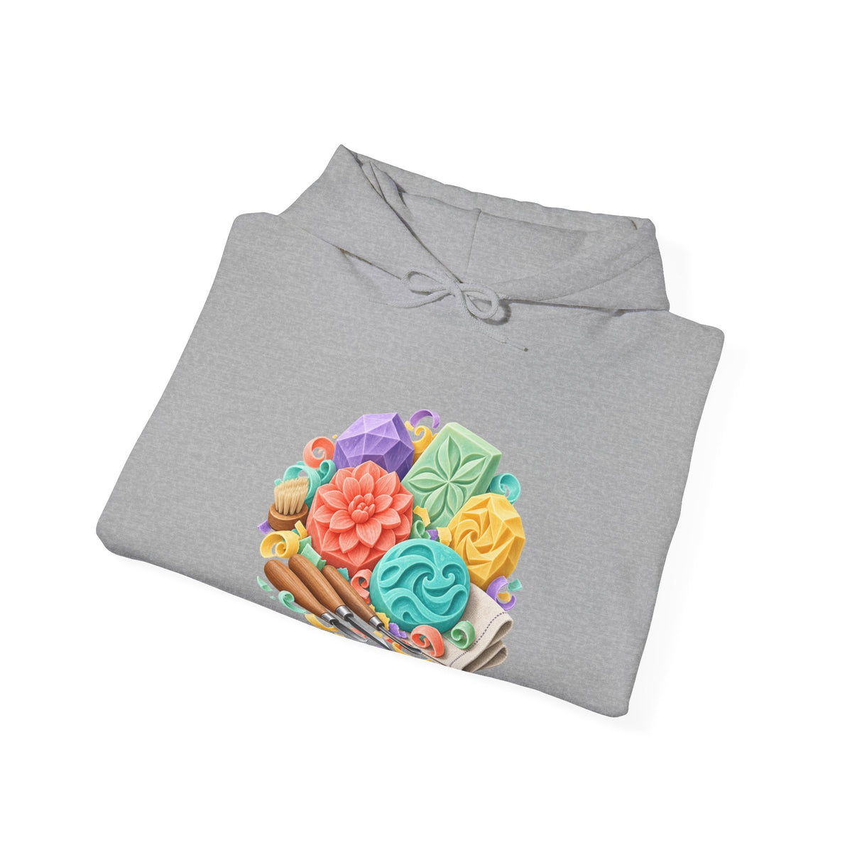 Colorful Soap Carving Workshop Hoodie