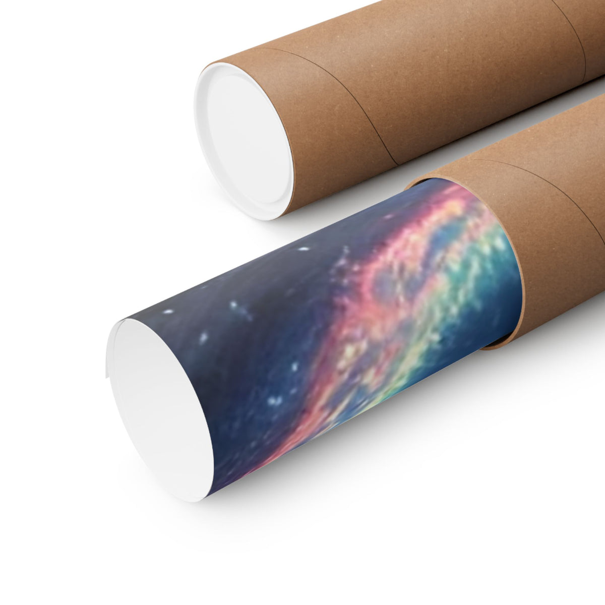 Cosmic Black Cat Galaxy Celestial Wall Art Poster