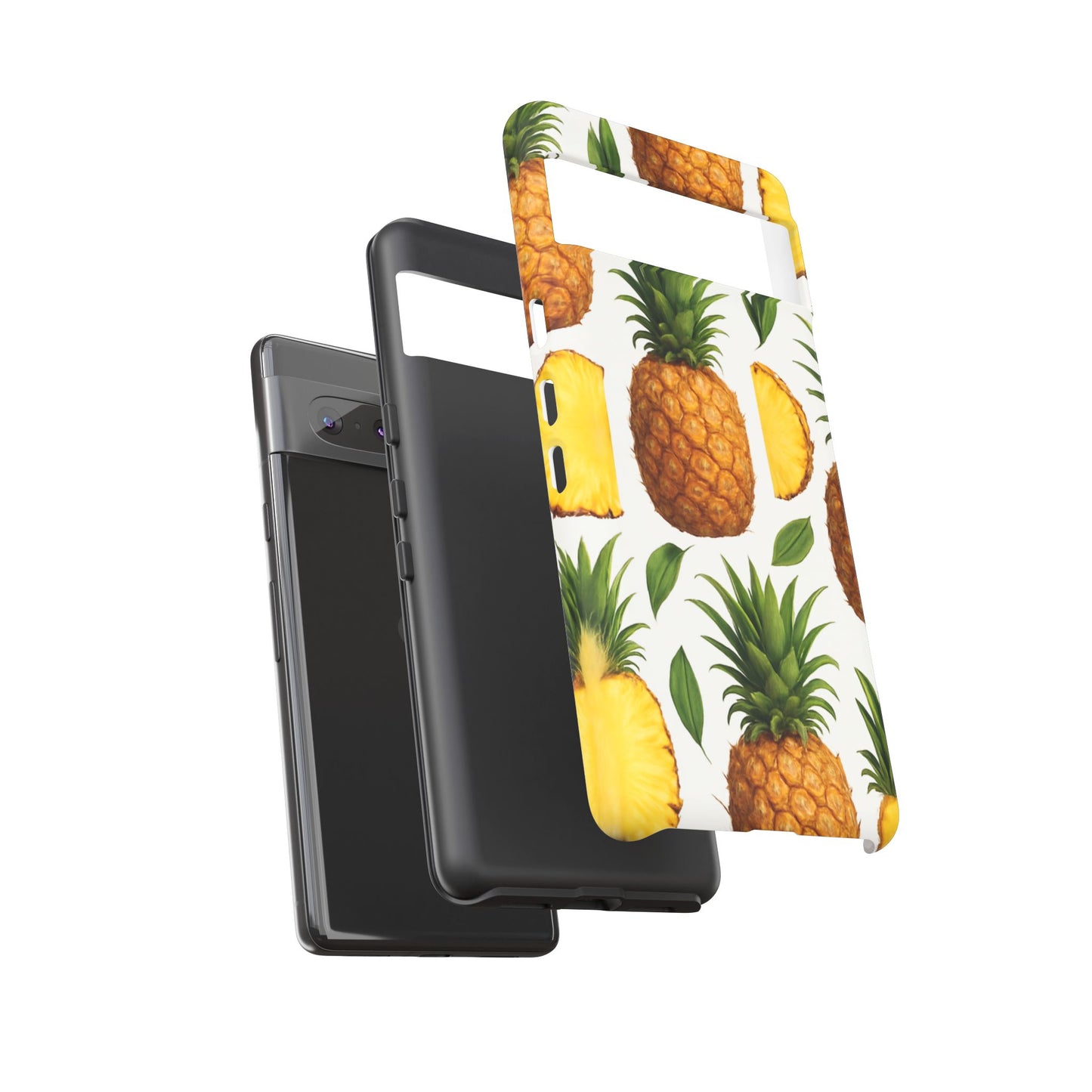 Pineapple Phone Case - Tough Cases, Tropical Phone Cover, Summer Vibe Accessories, Cute Pineapple Design, Fun Gift for Fruit Lovers