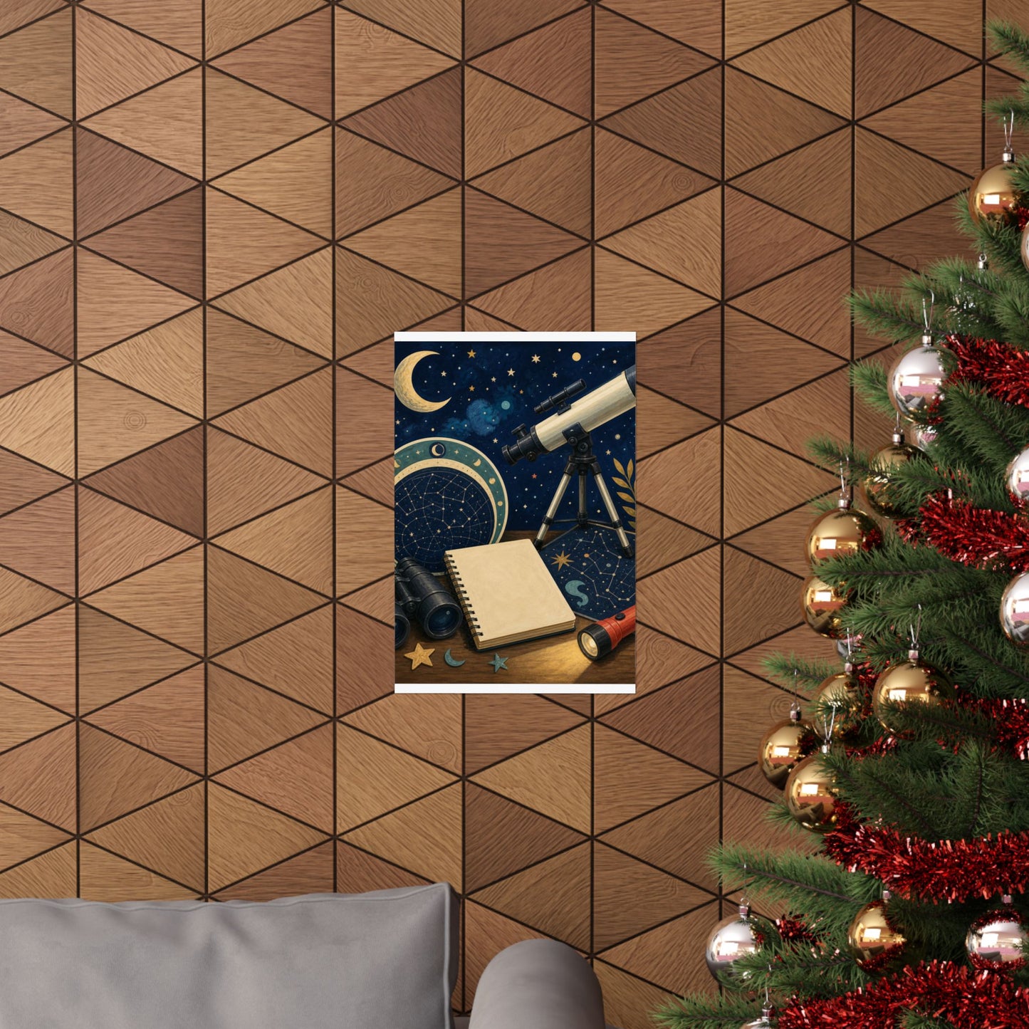 Classic Stargazing Astronomy Hobby Poster