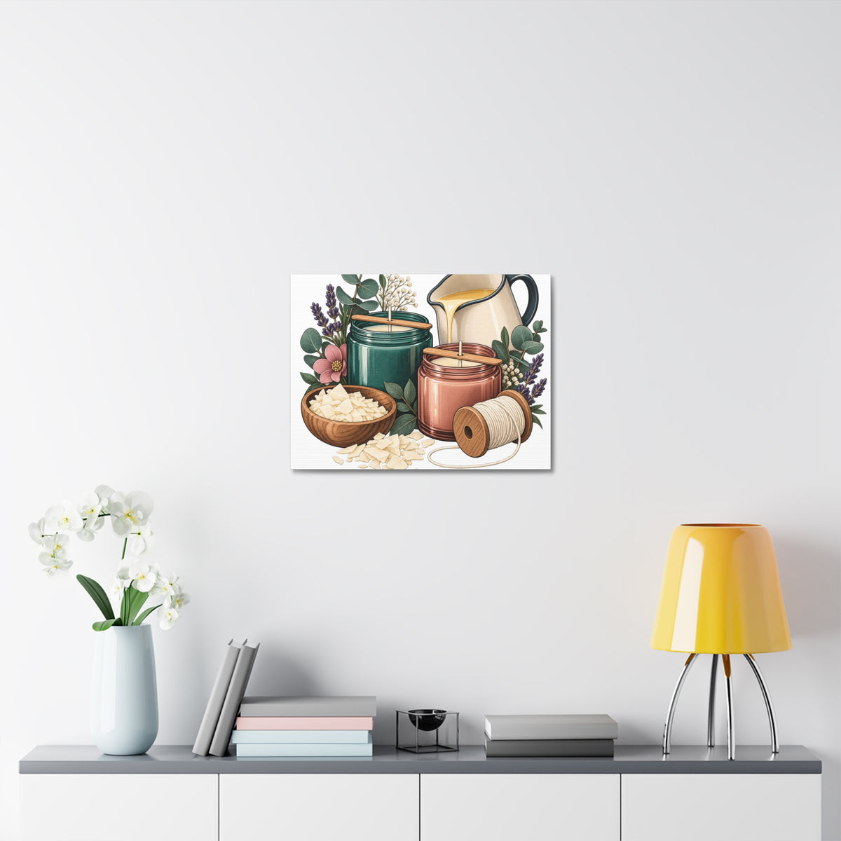 Artisan Candle Making Workshop Canvas
