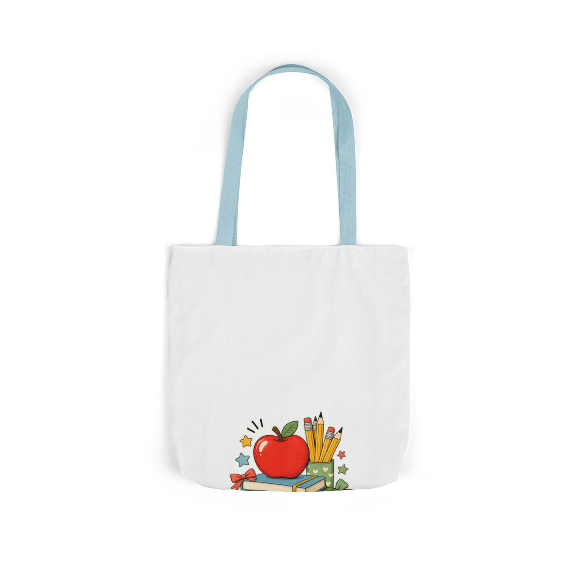 Apple Pencil Desk Stack Back To School Tote Bag