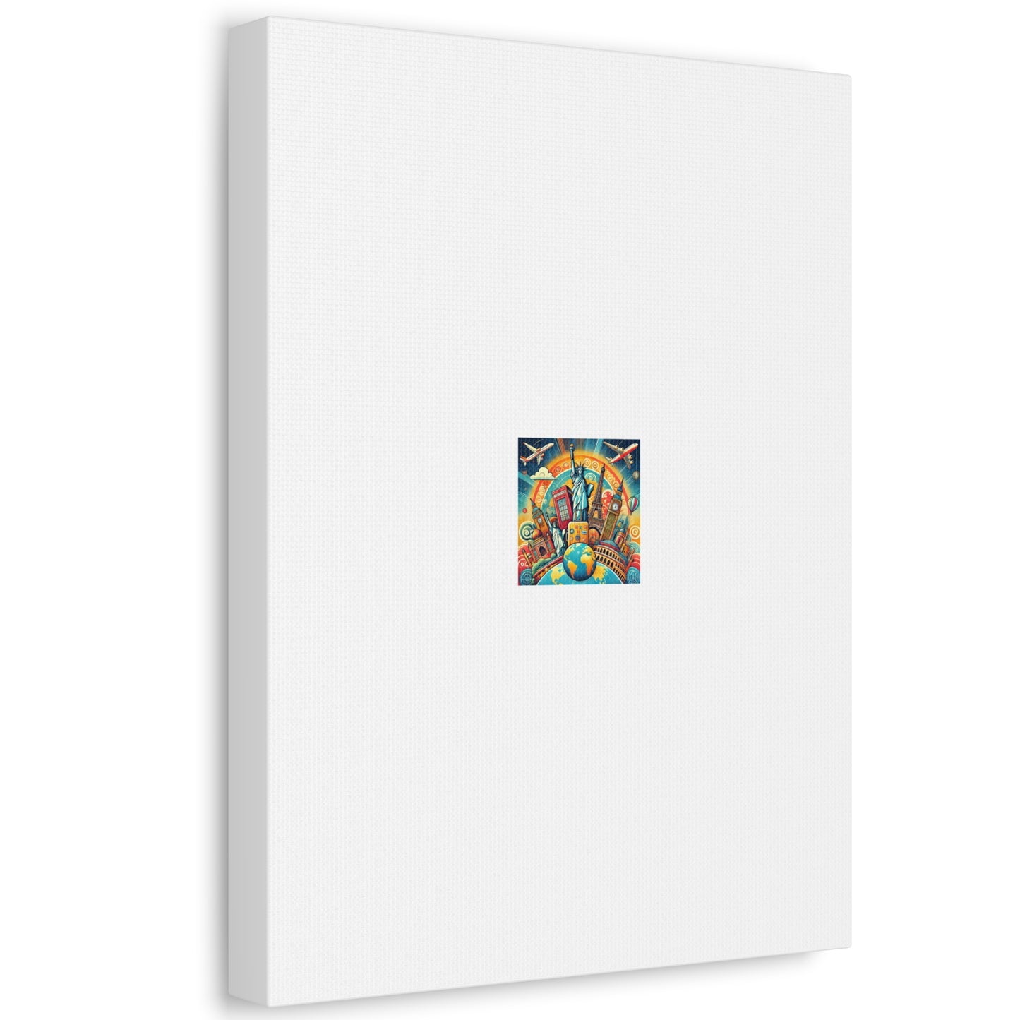 Global Landmark Adventure Collage Gallery Travel Canvas Art