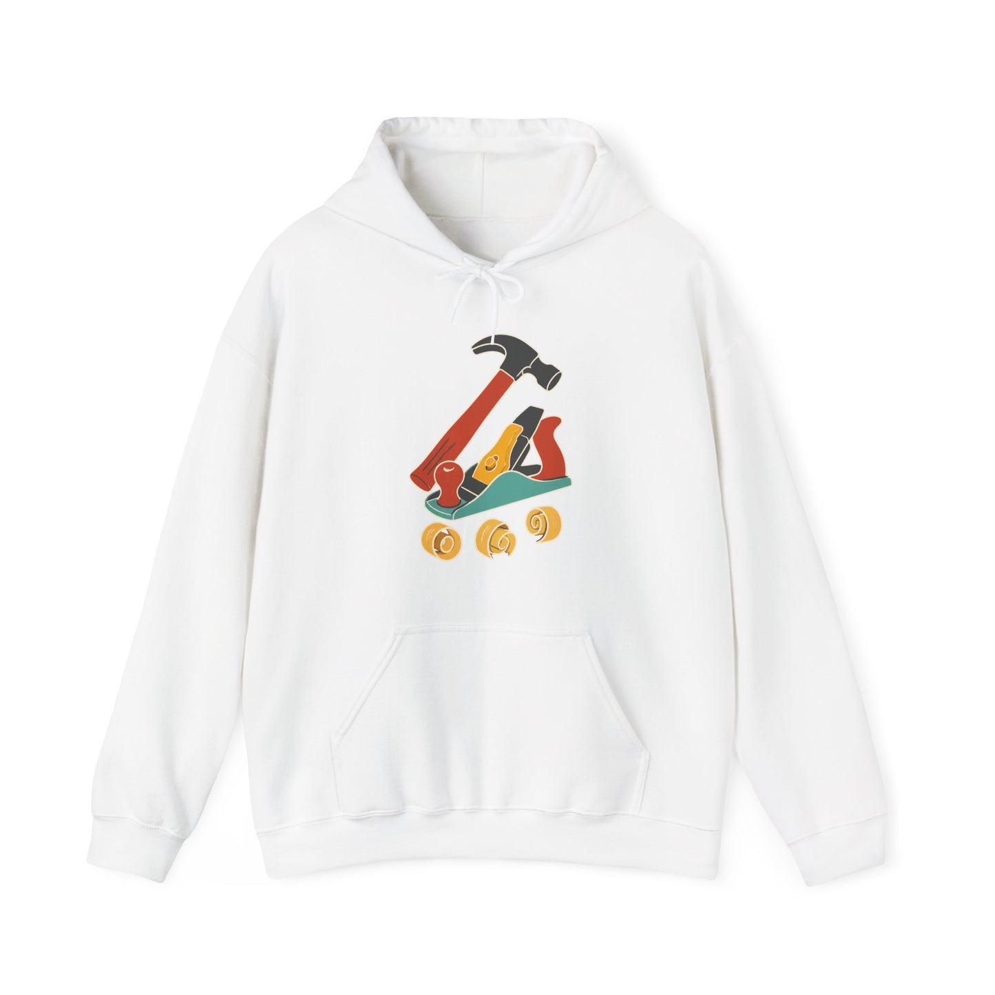 Carpenter Hammer Hand Plane Woodworking Art Hoodie