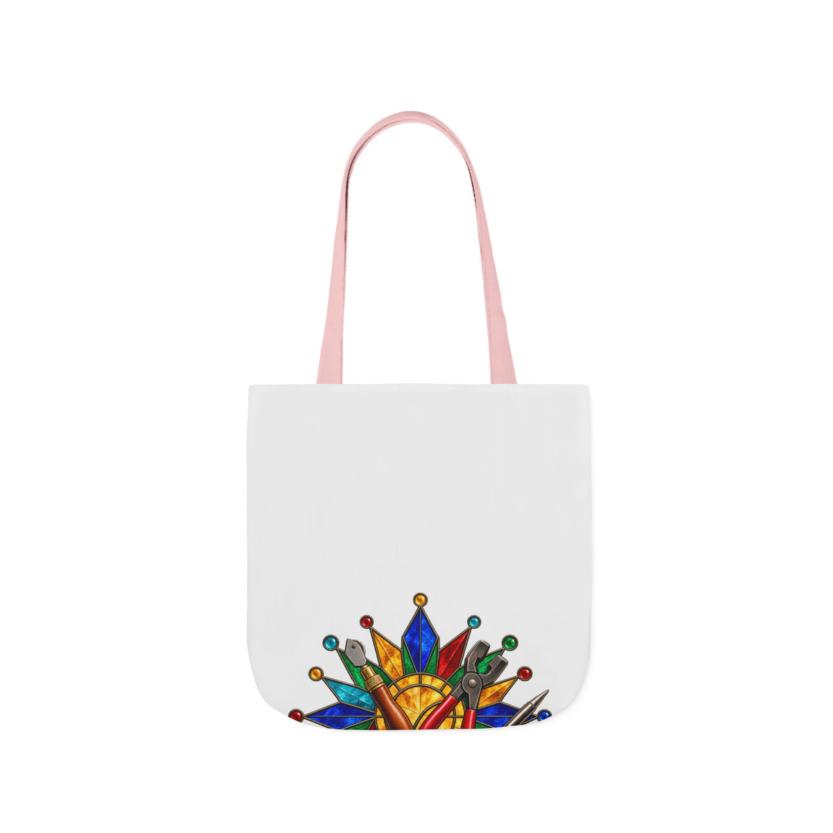 Stained Glass Workshop Tools Tote Bag