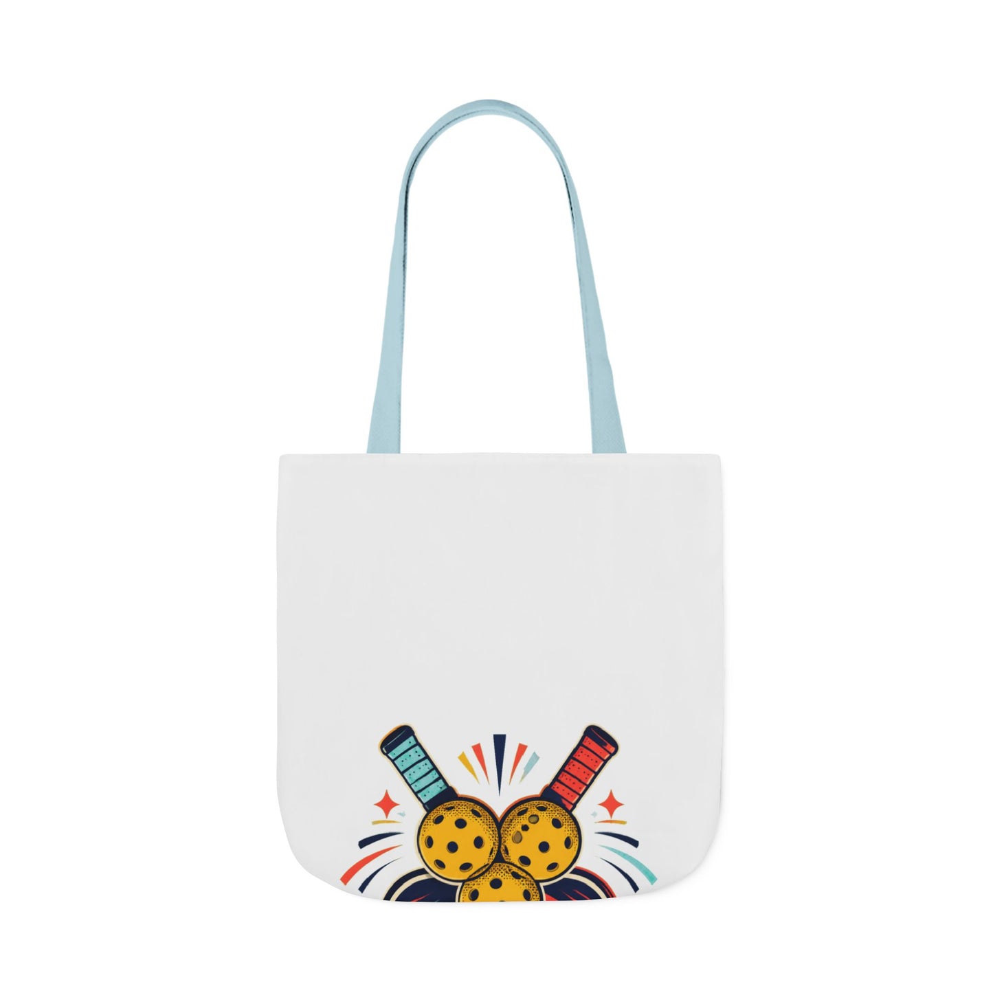 Retro Pickleball Paddles Recreational Sports Tote Bag