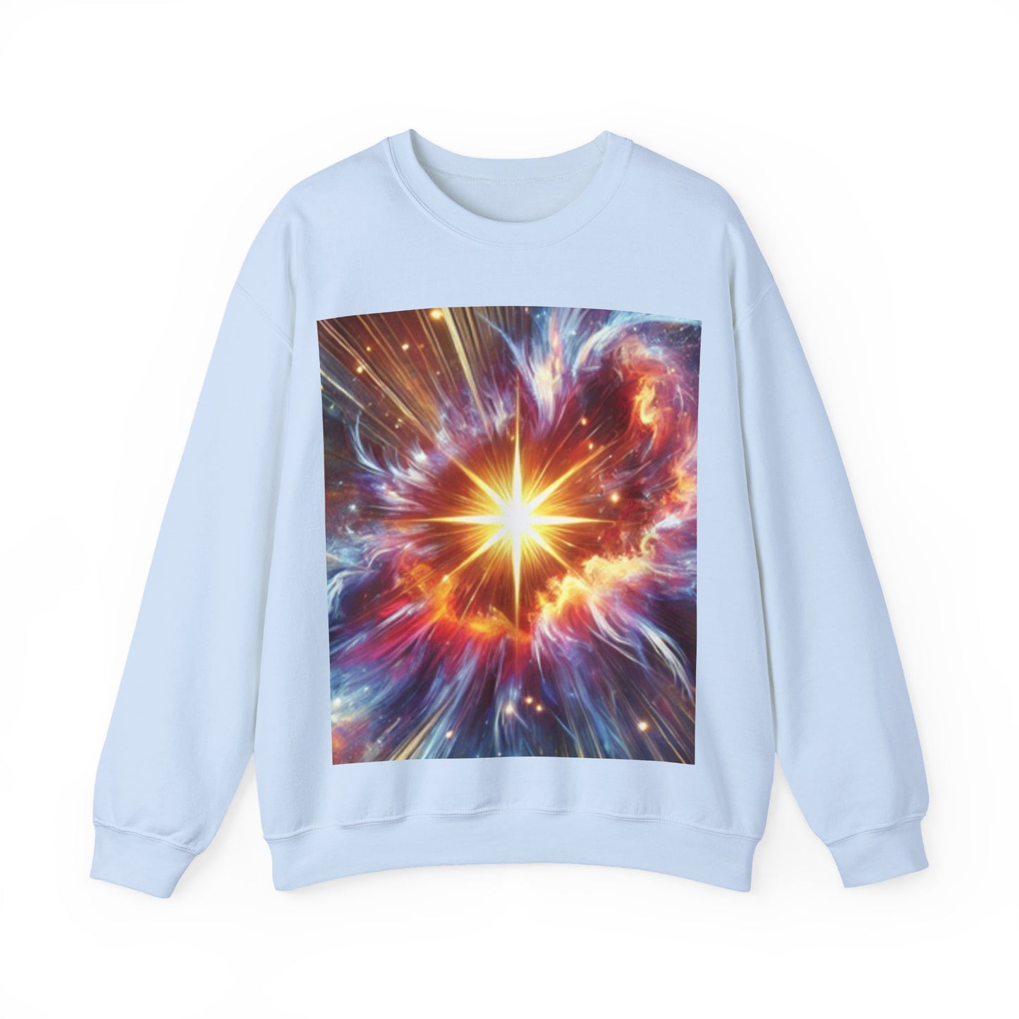 Cosmic Starburst Energy Abstract Space Crew Sweatshirt Gift